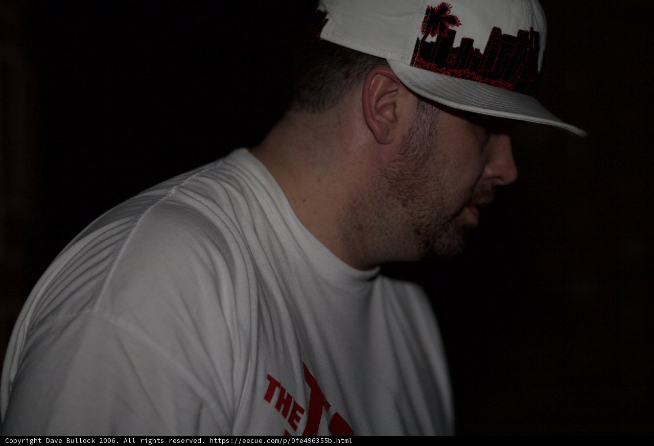 Sam in his favorite cap