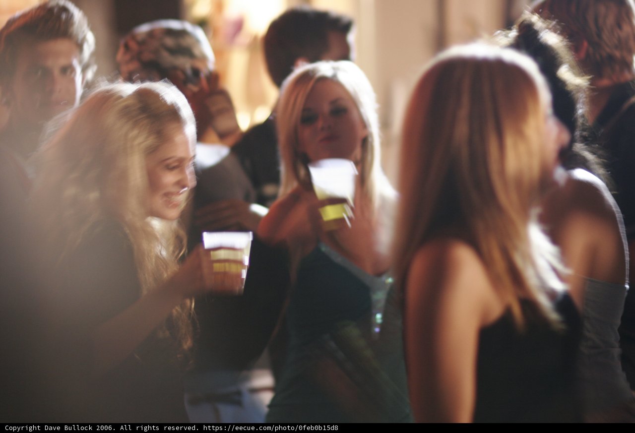 Party Crowd at Urban Nightclub