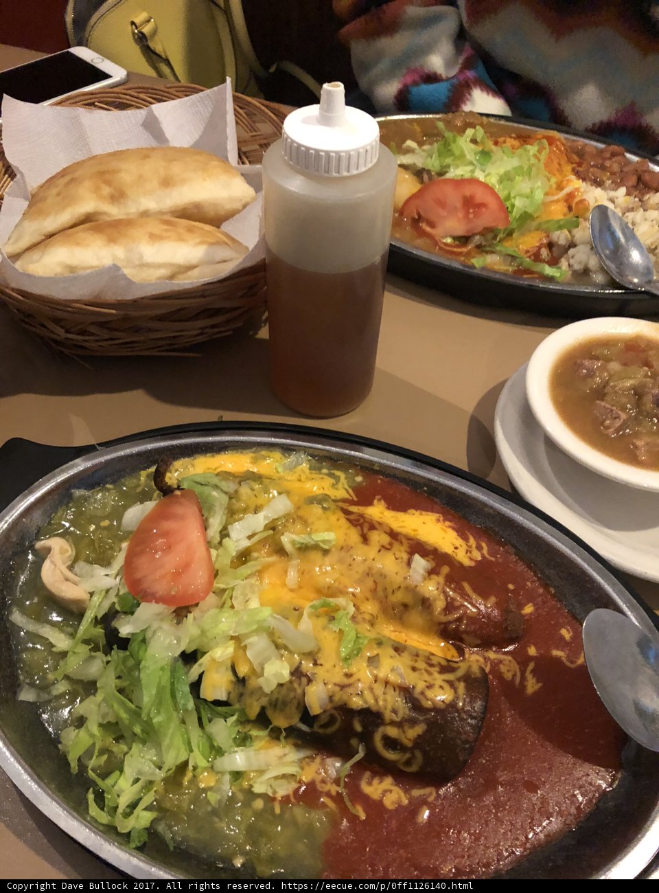 Two Plates of Delicious Food