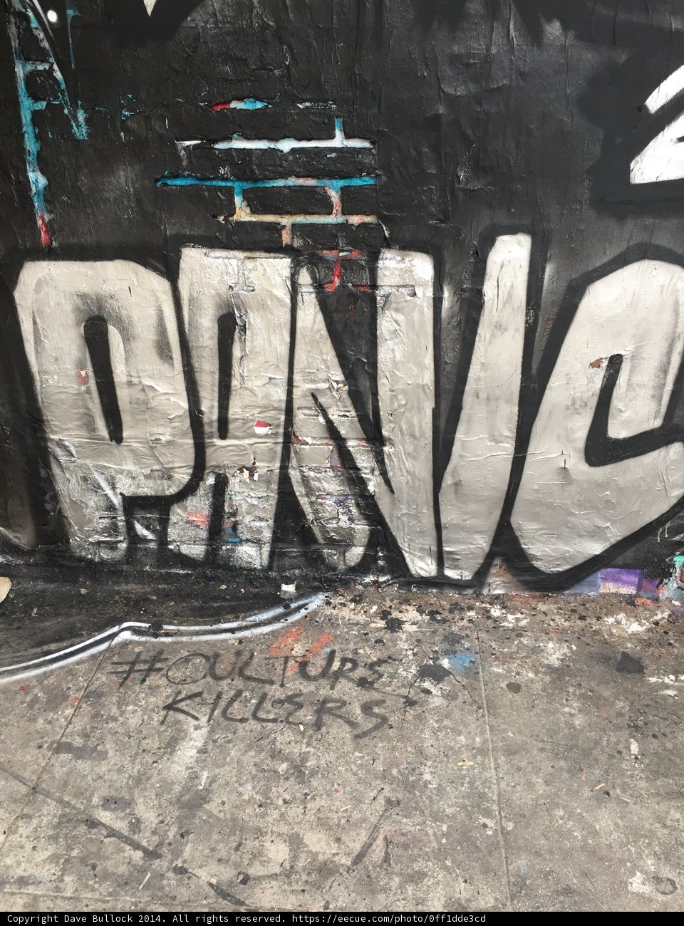 Panic Graffiti in Los Angeles