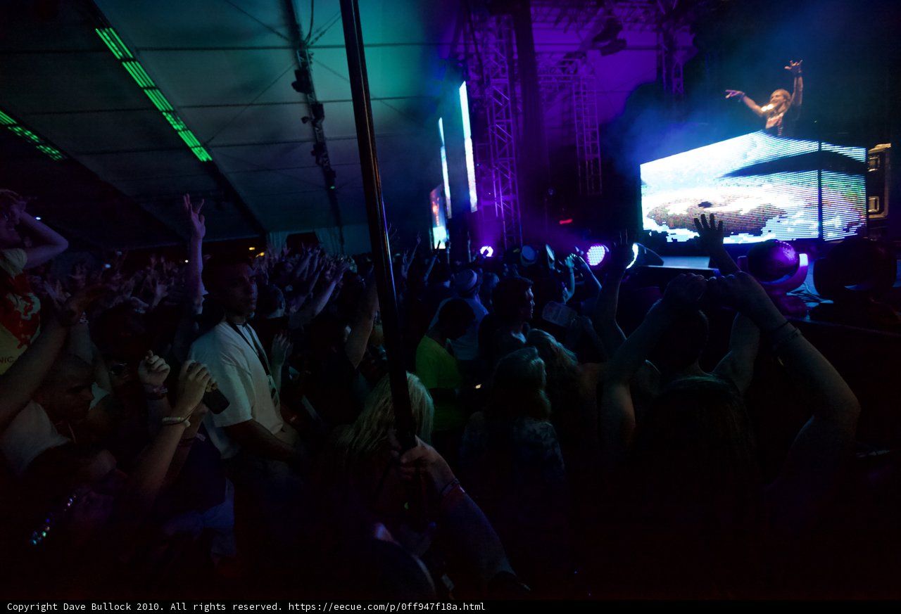Urban Concert Crowd
