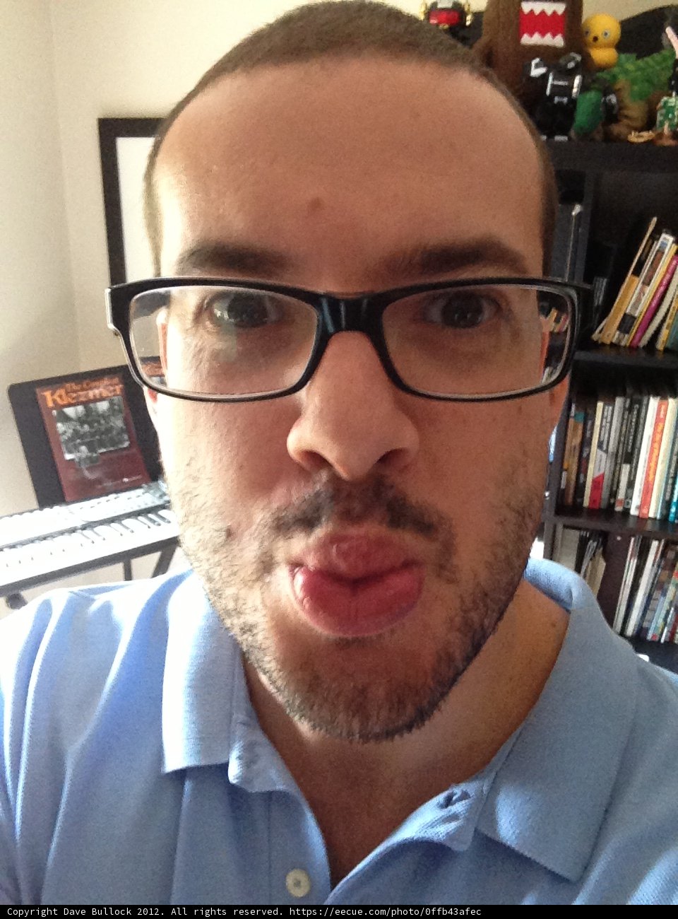 Funny Face in the Library