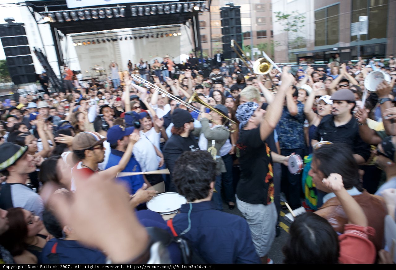 Ozomatli Brings the Groove to an Energetic Crowd
