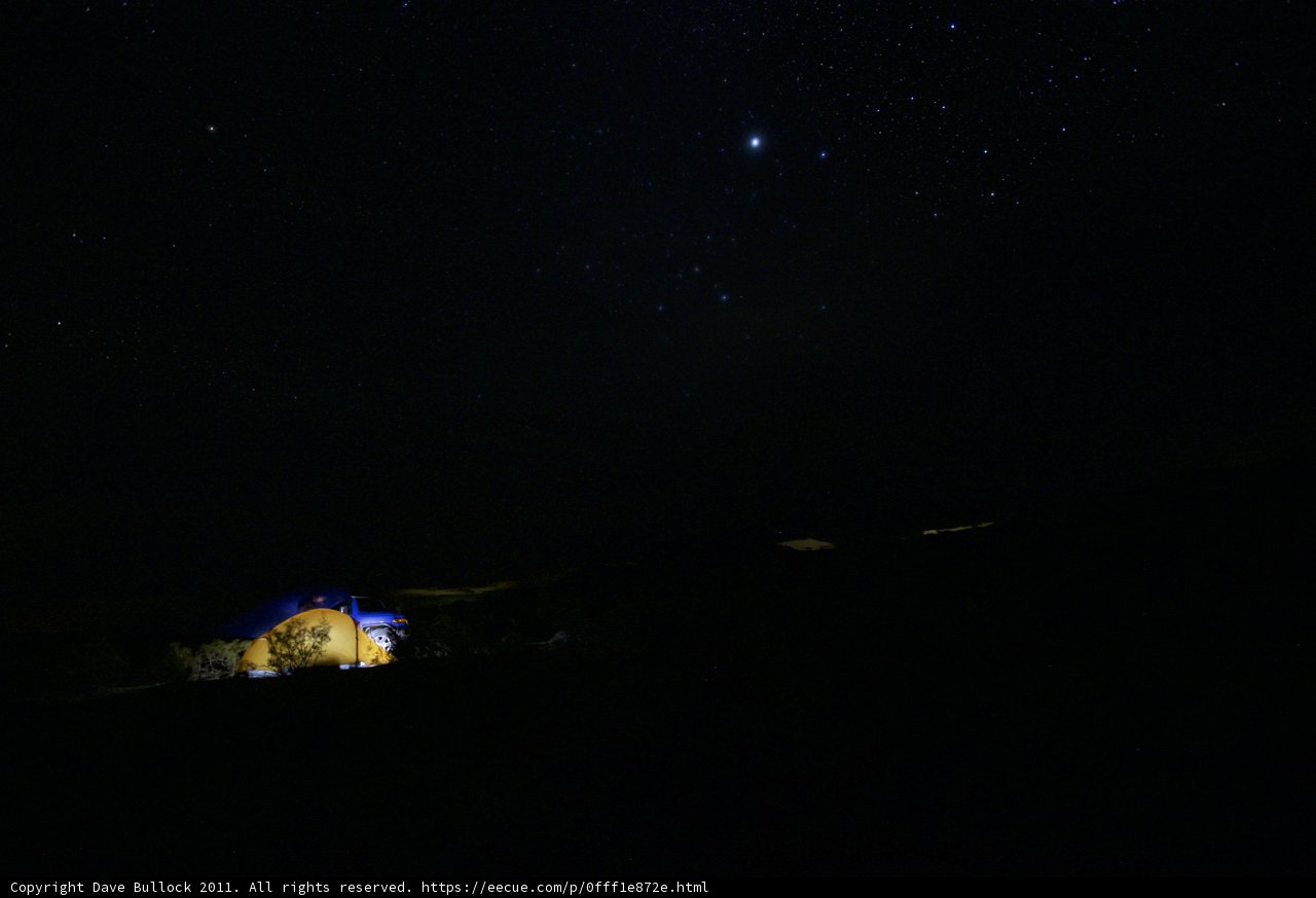Starry Night Camping