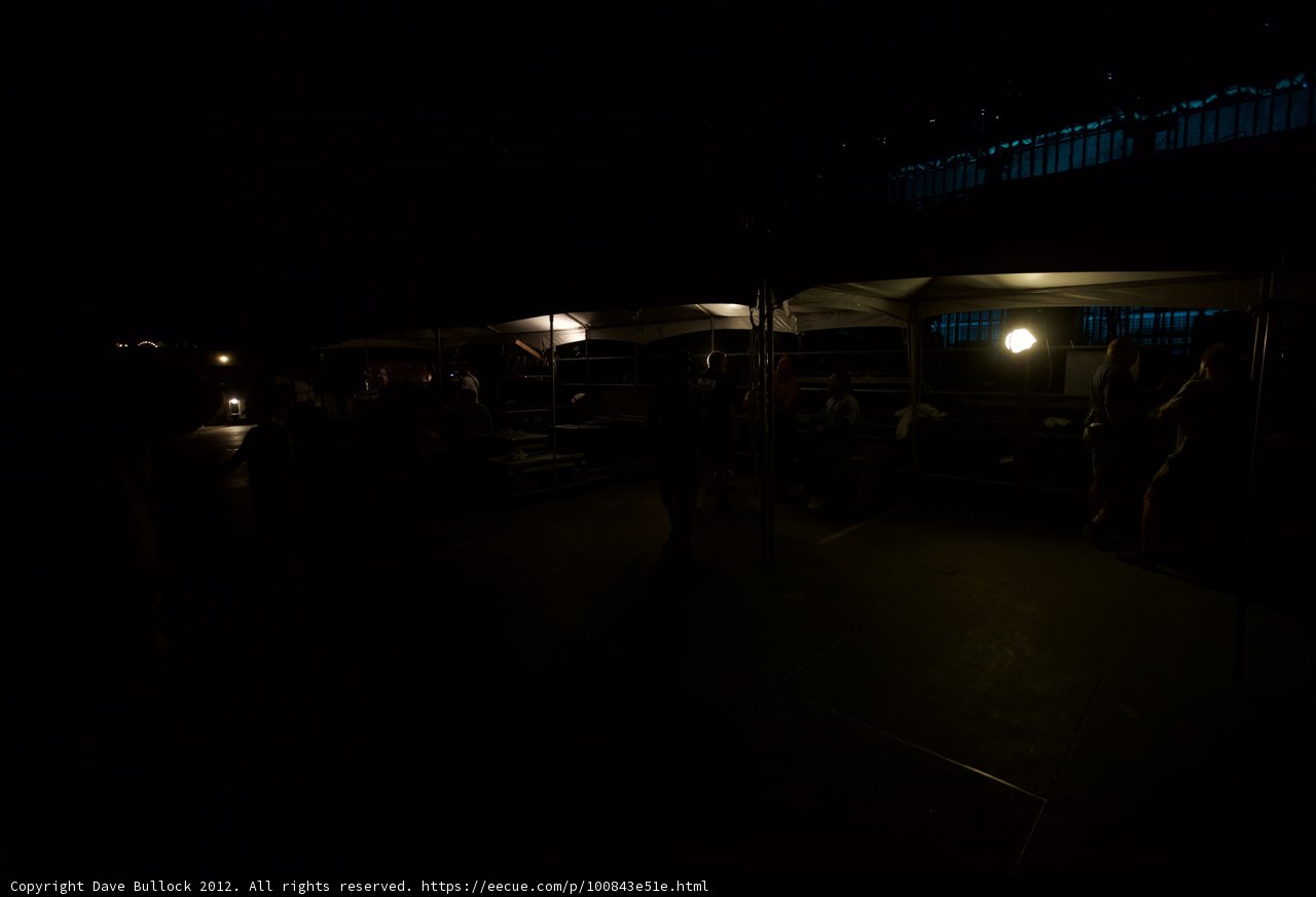 Night Scene at Coachella 2012