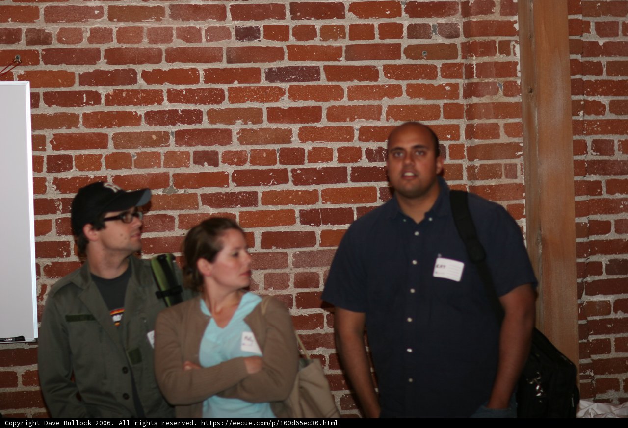 Gathered Before The Brick Wall