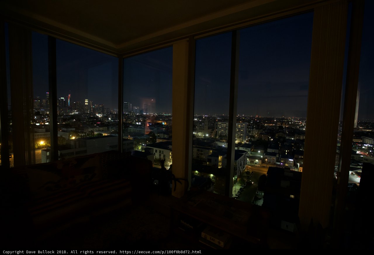 Cityscape from a Penthouse Office