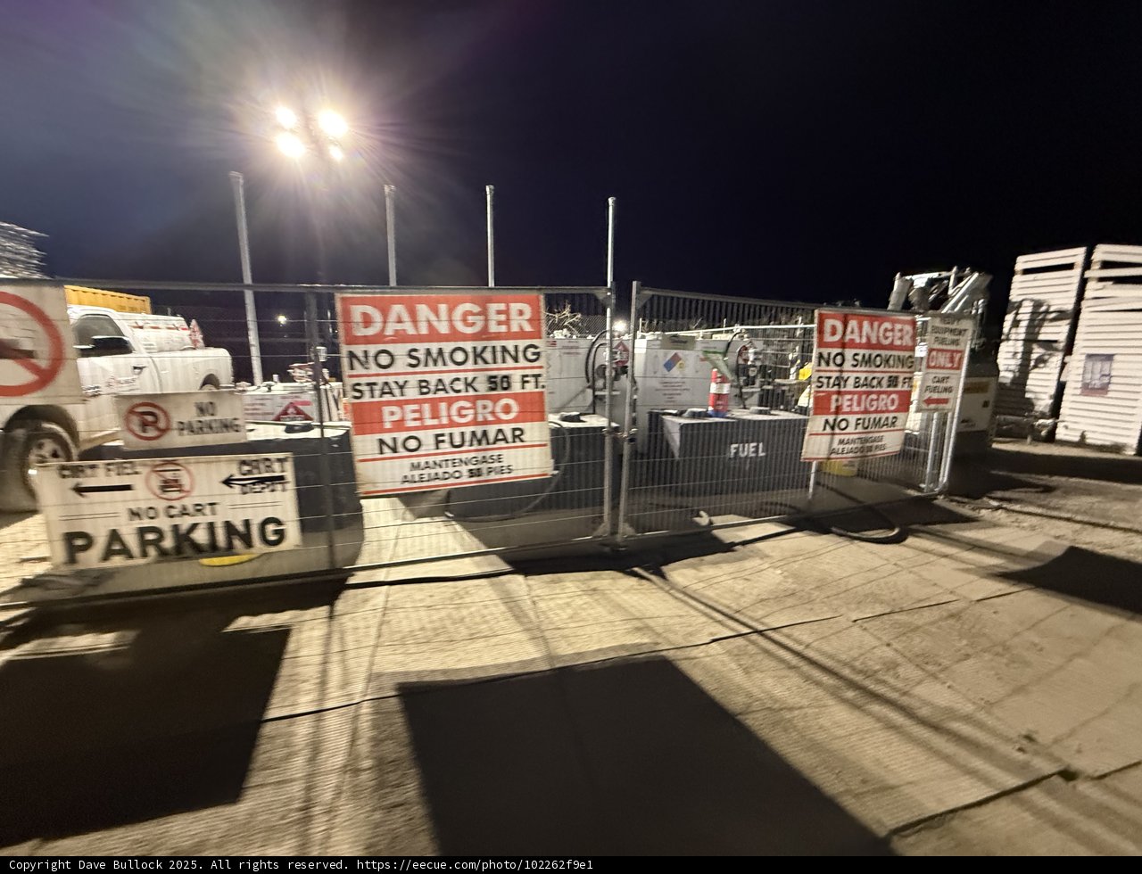 Nighttime Caution at the Empire Polo Club