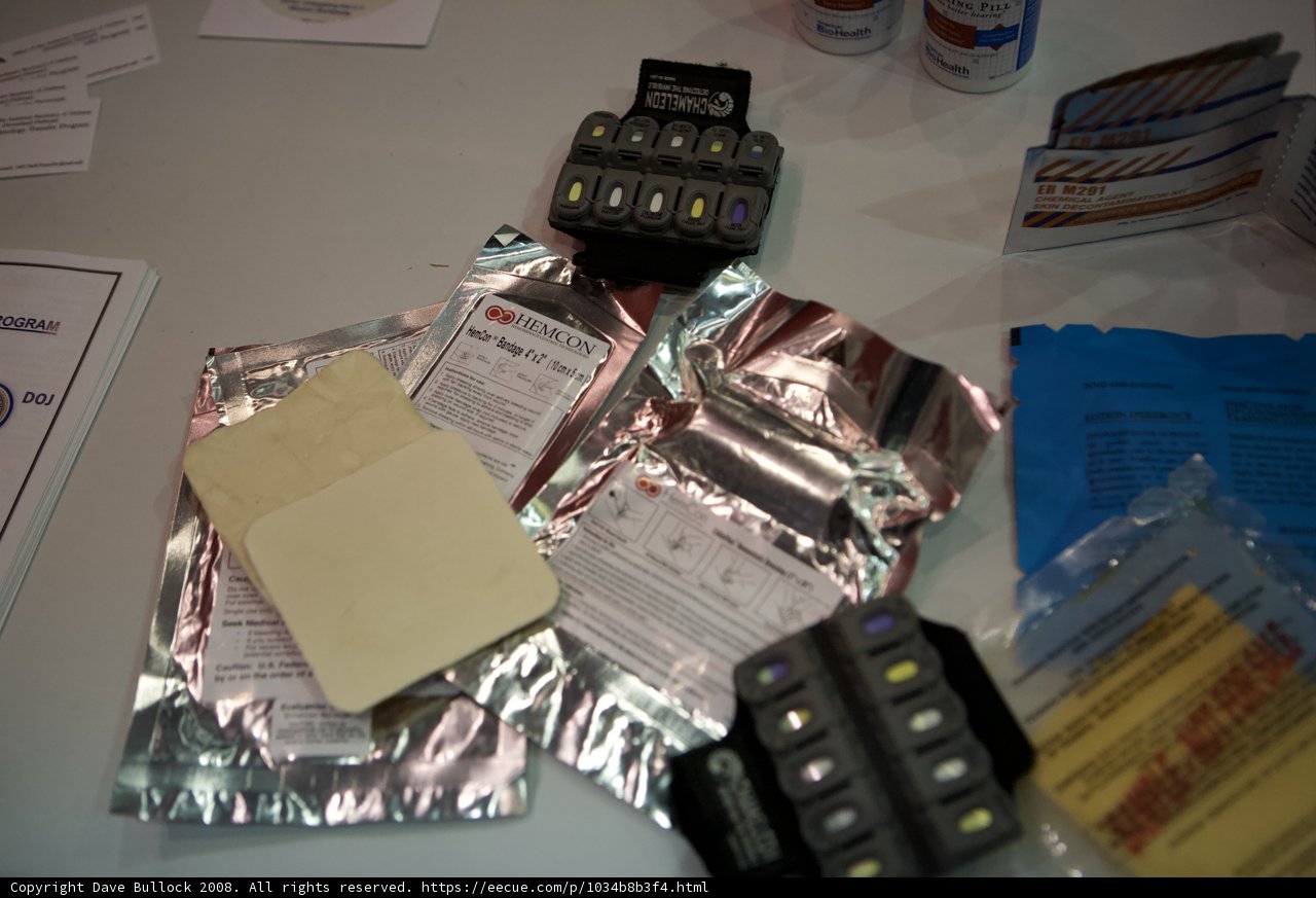 Medical Supplies and Phone for Emergency