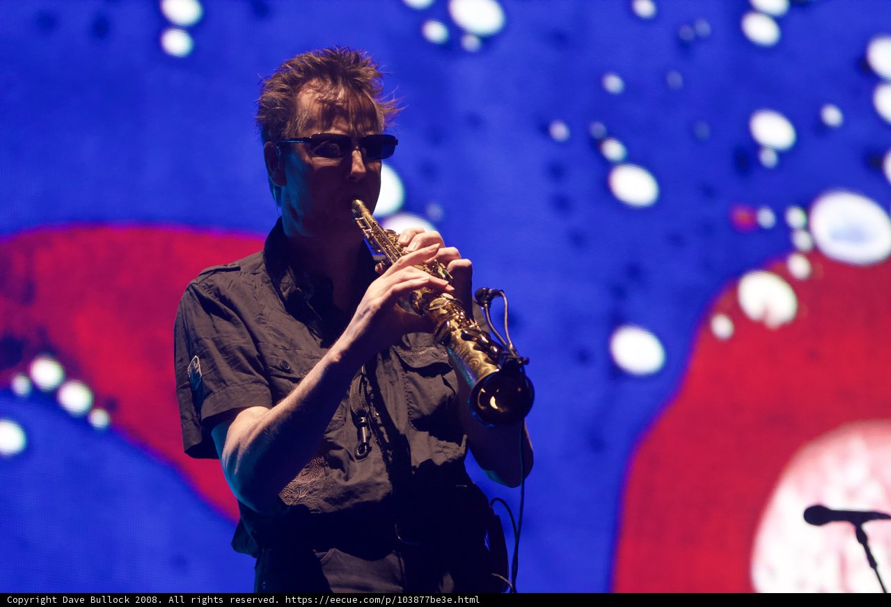 Saxophonist Shines on Coachella Stage