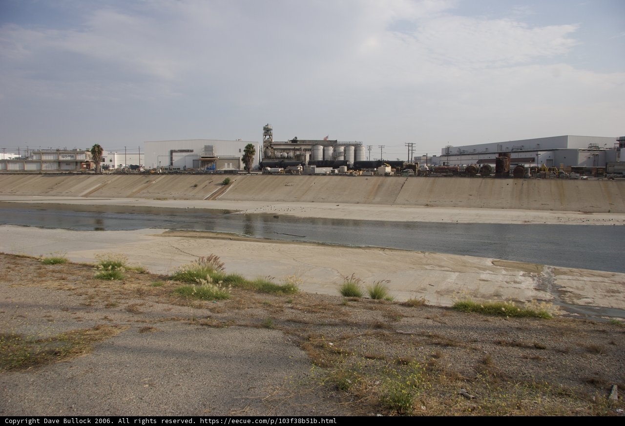 Factory by the Flowing River