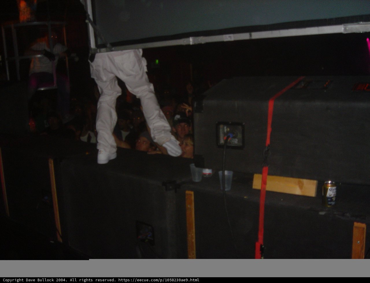 Man Takes the Stage