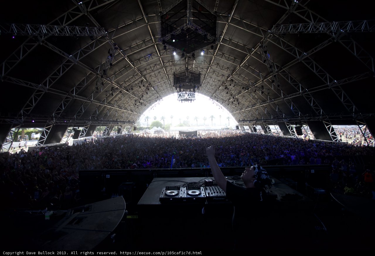The Man on Stage