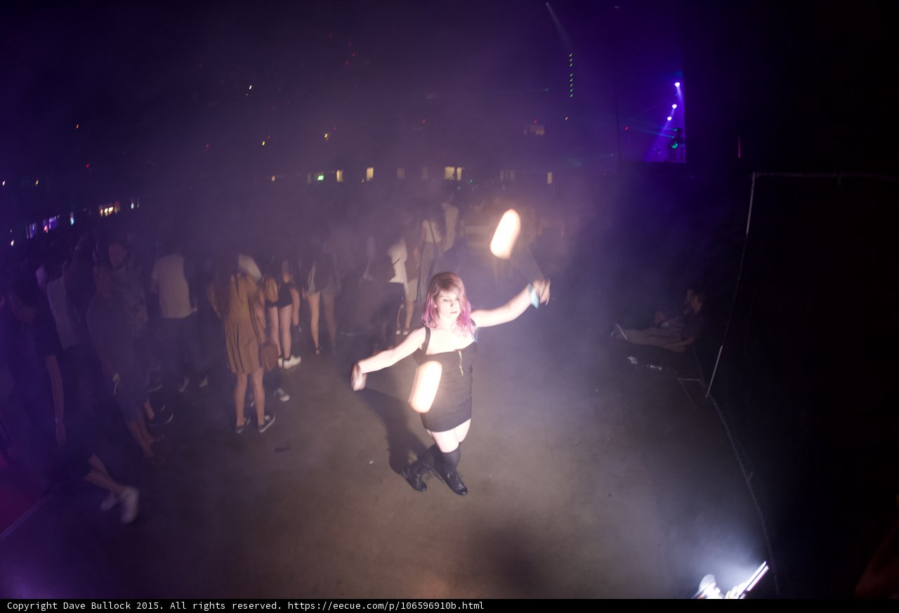 Fire Spinner from Above