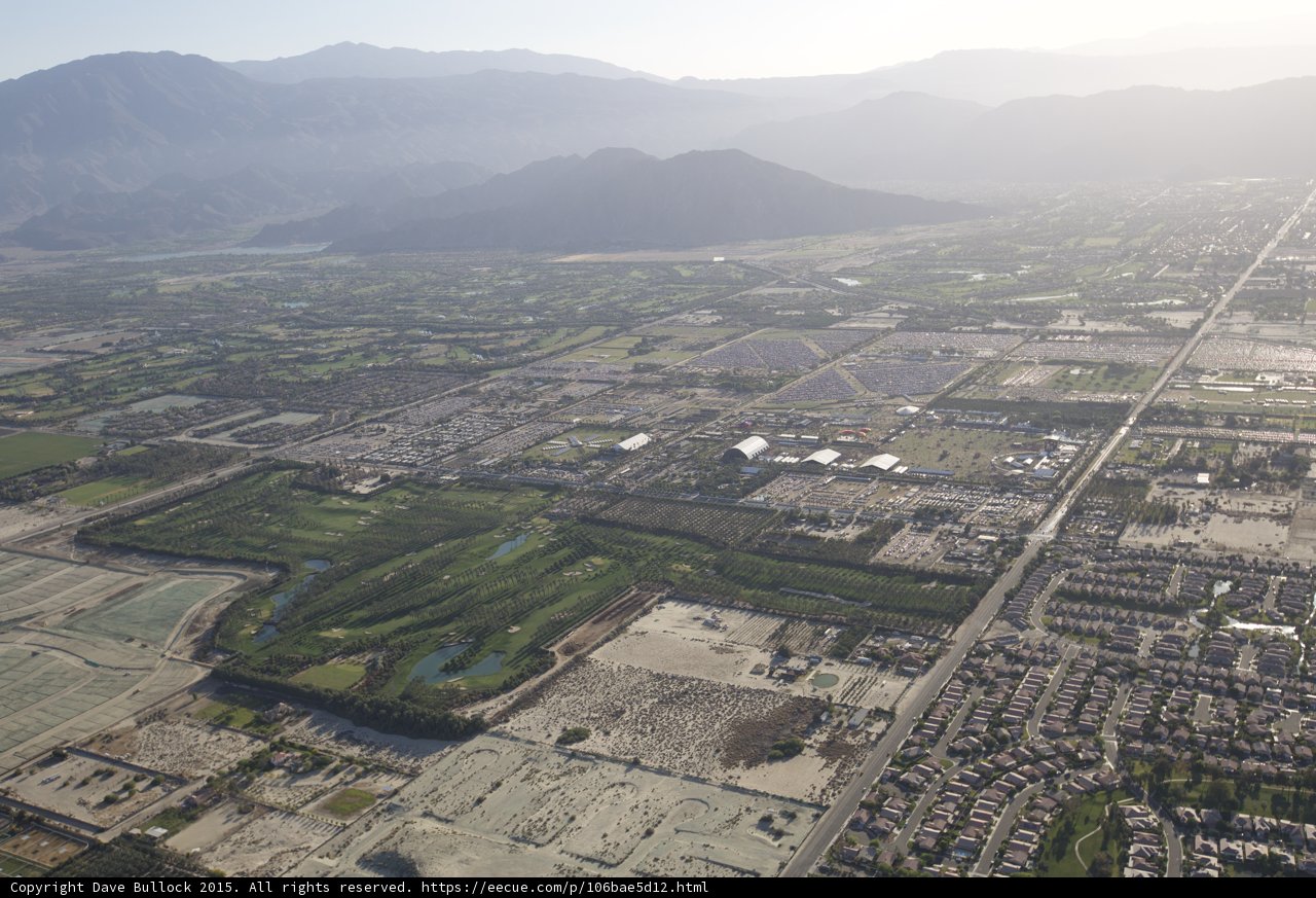 Cityscape captured from above