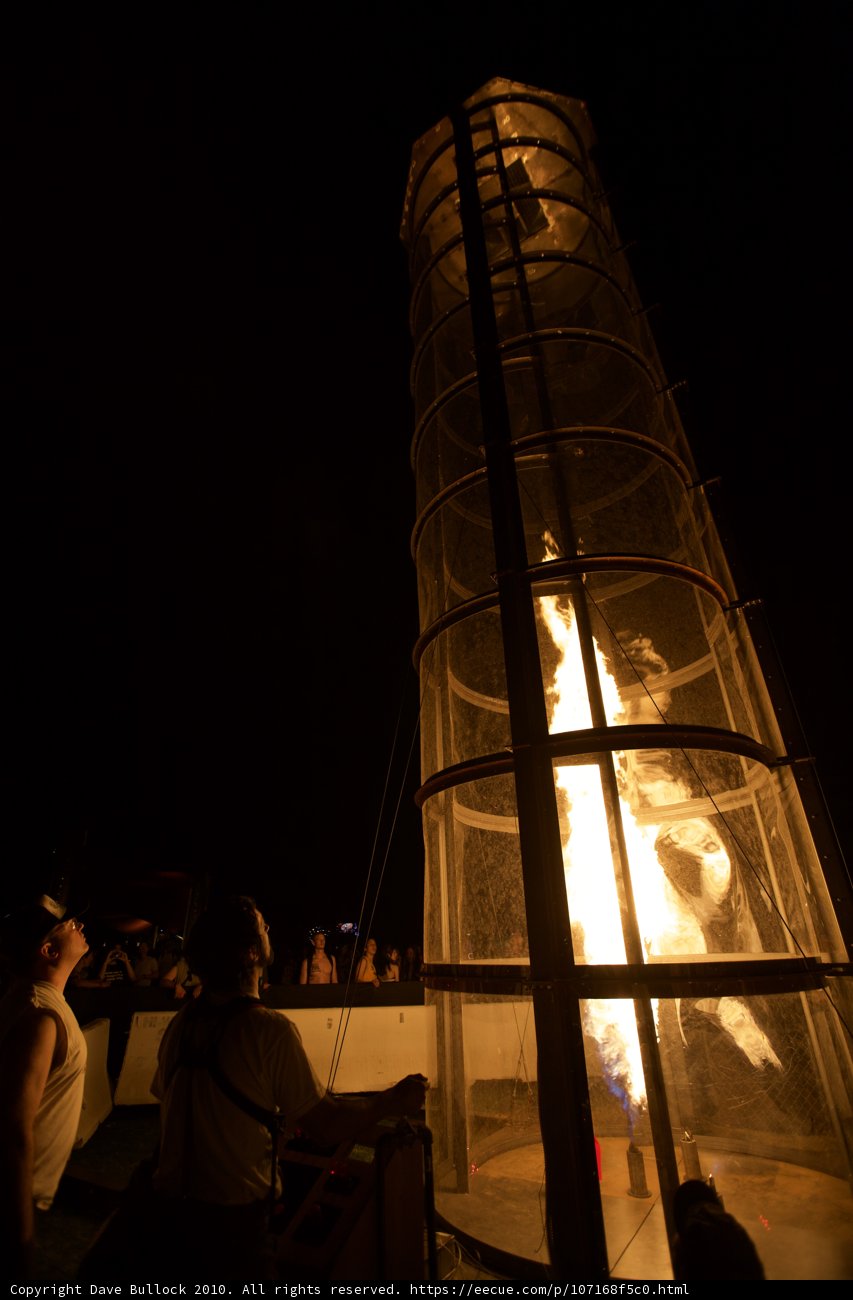 Tower in Flames