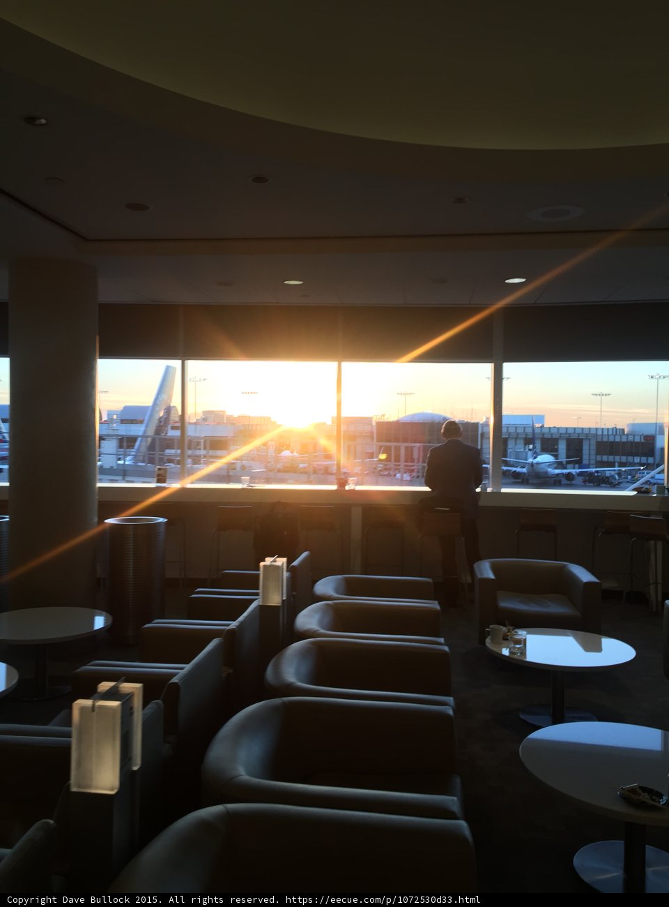 Sunset View of a Building