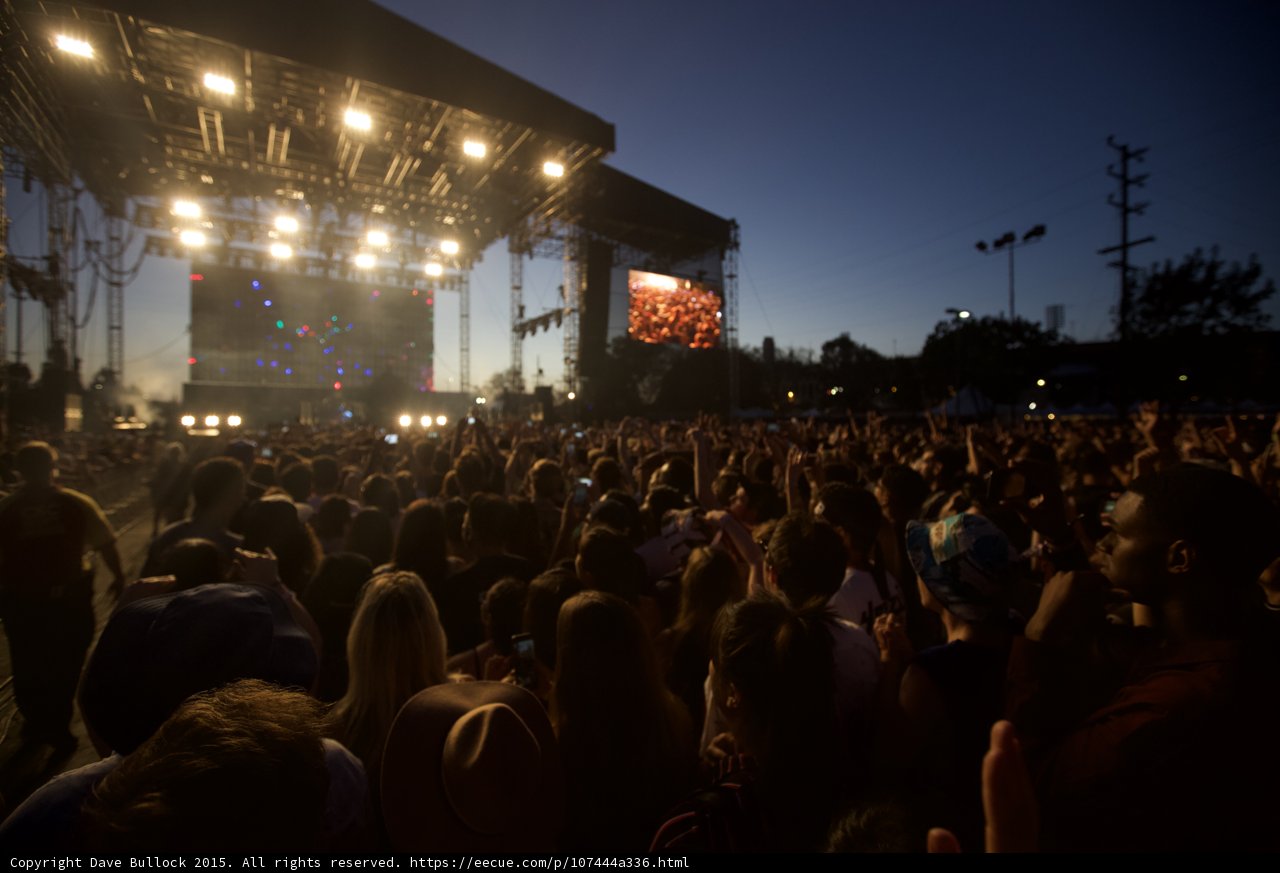 Main Stage Smoke Crowd Wide