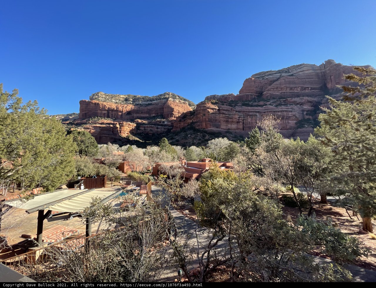 Red Rocks Overlooked from a Mountain Peak