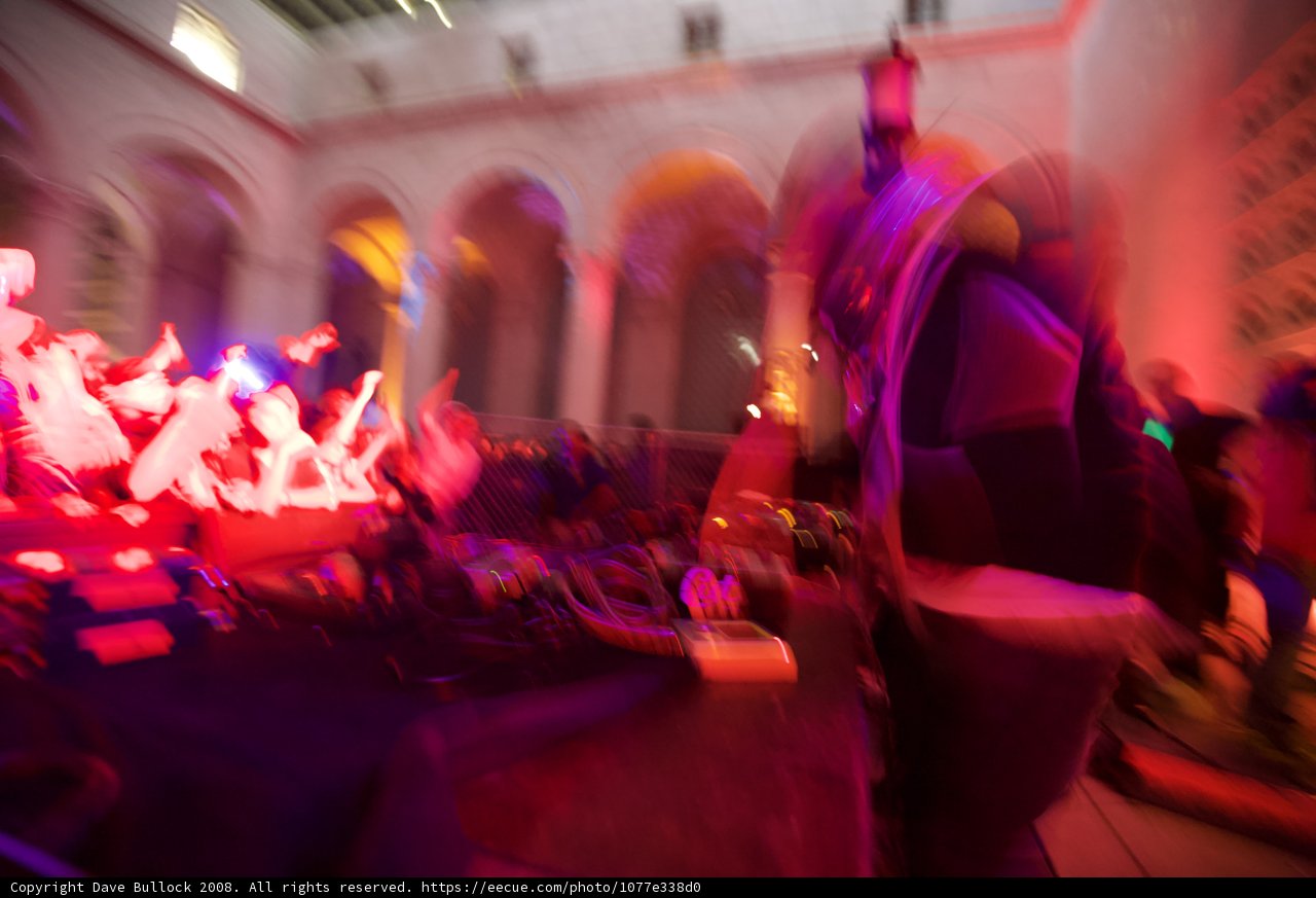 Blurry Nightlife Surprise in Church