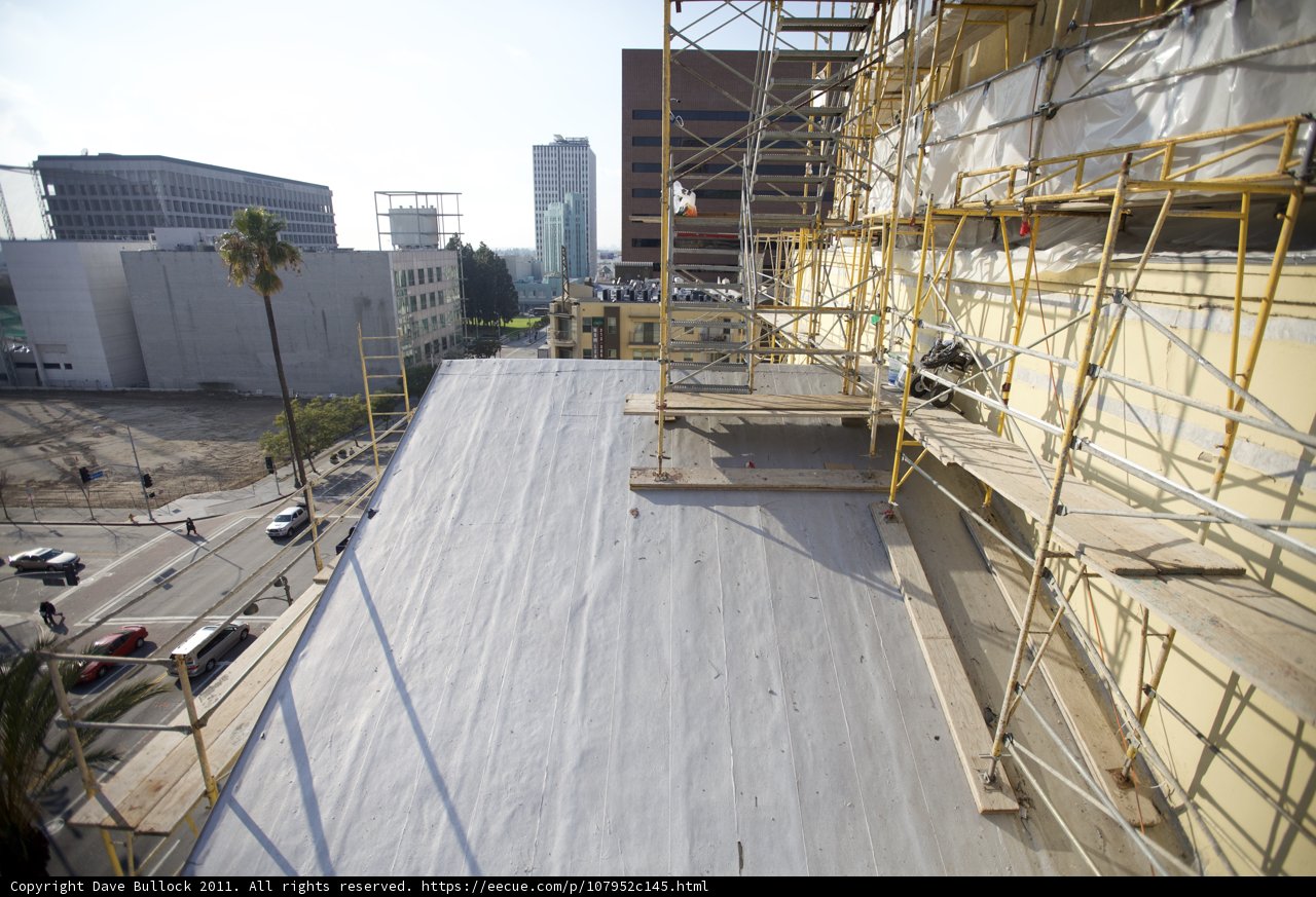 Rising Up: Towering Construction Site in the Heart of the City