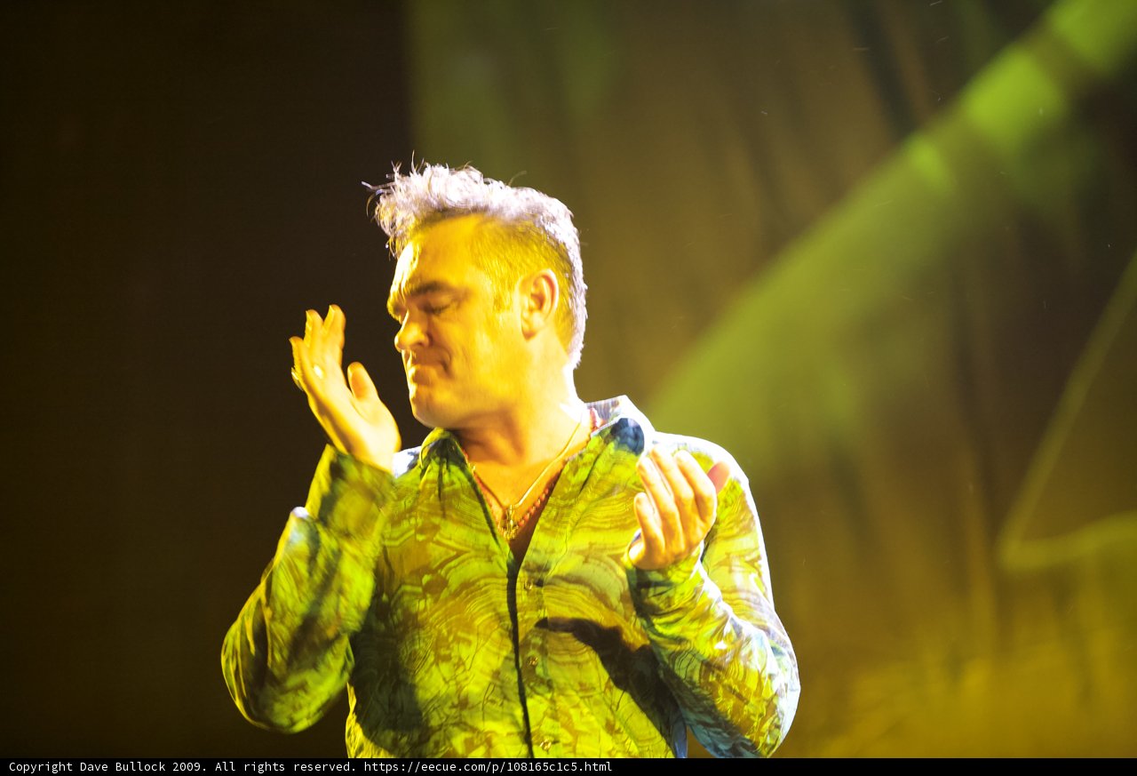 Morrissey's Green Shirt Showcase