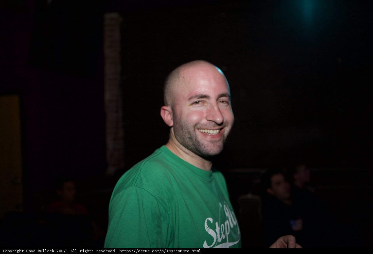 Green Shirt Grin