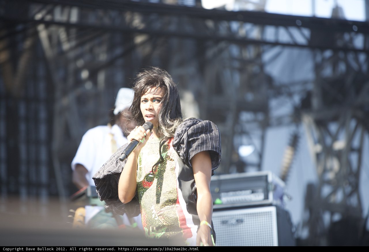 Santigold Rocks Coachella 2012
