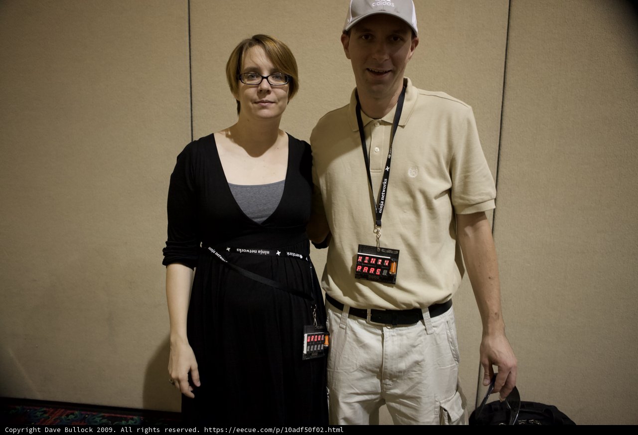 Fashionable Couple at Defcon 17