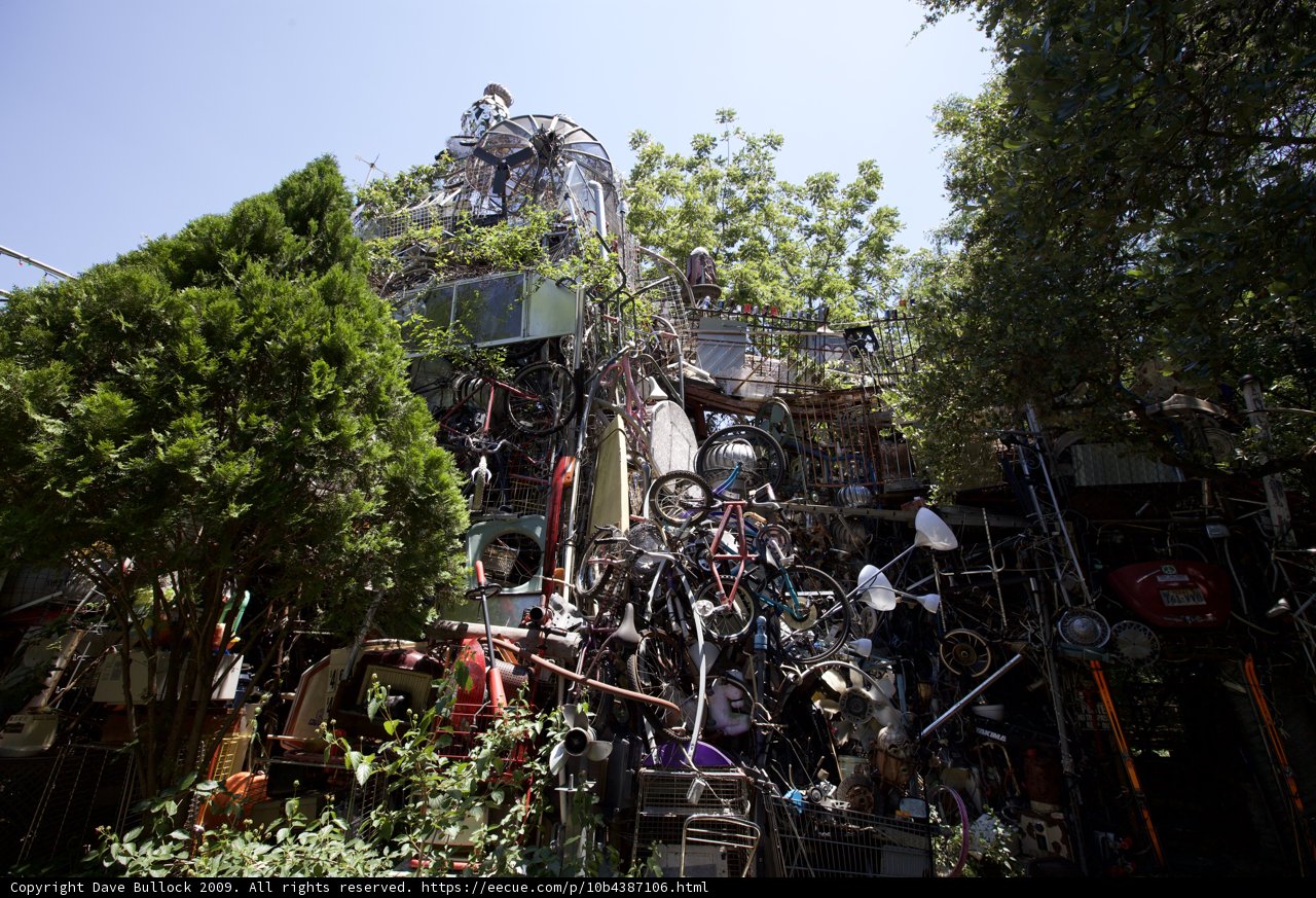 Austin's Trash Chapel: A Theme Park for Bikes and Rustic Machines