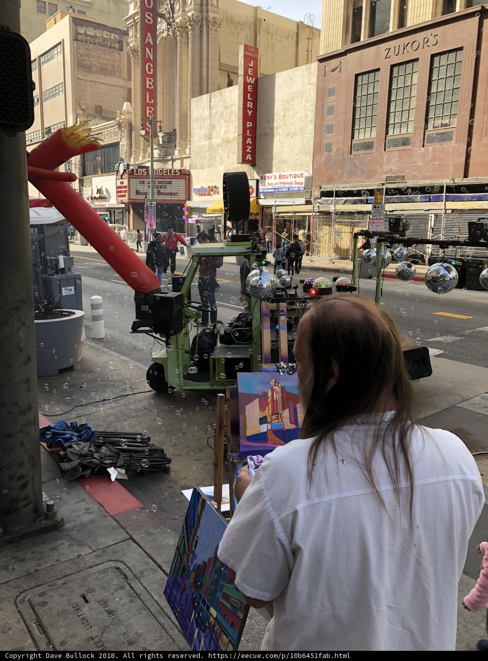 Street Artist at Work