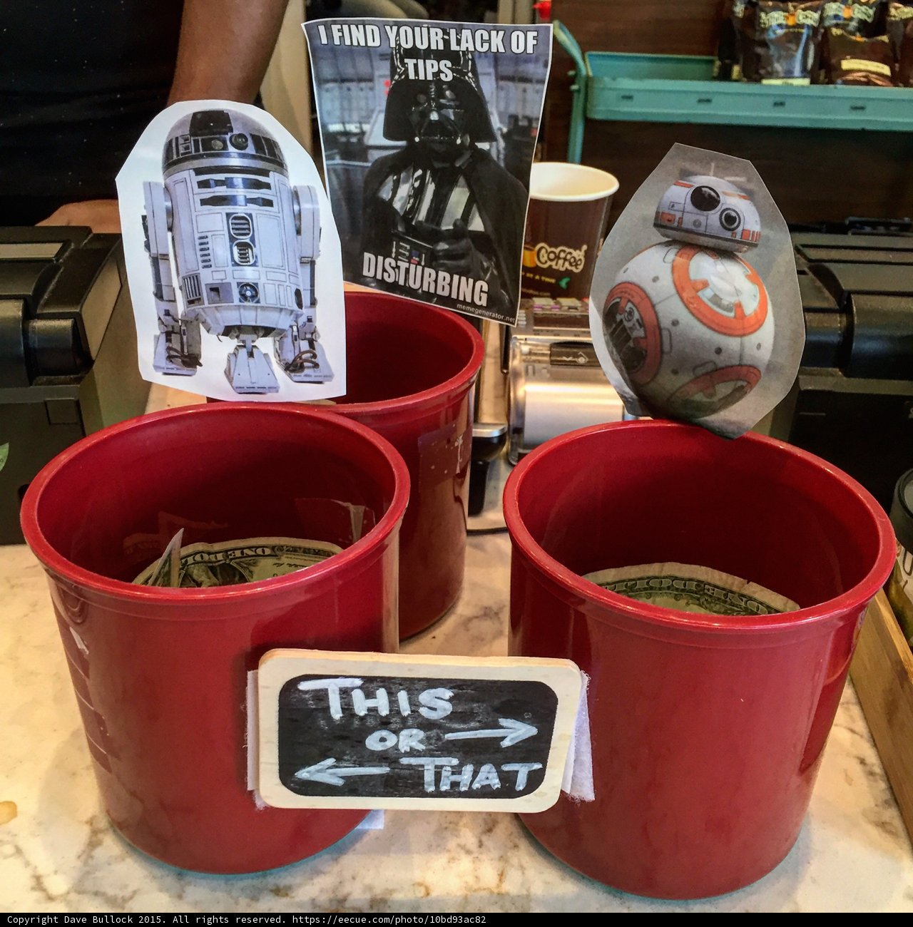 Star Wars Themed Coffee Cups at Starbucks