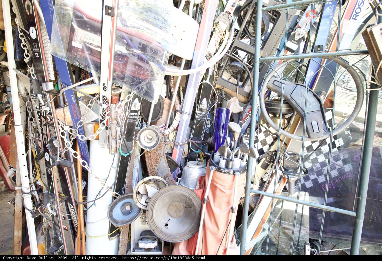 Tools and Treasures in an Austin Garage