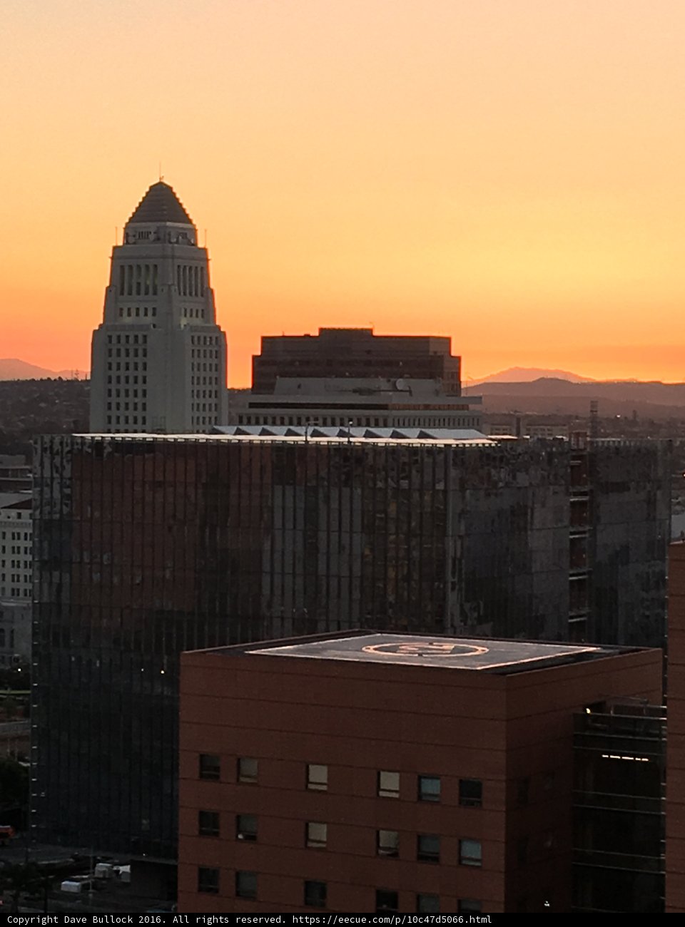 Sunset over the Metropolis