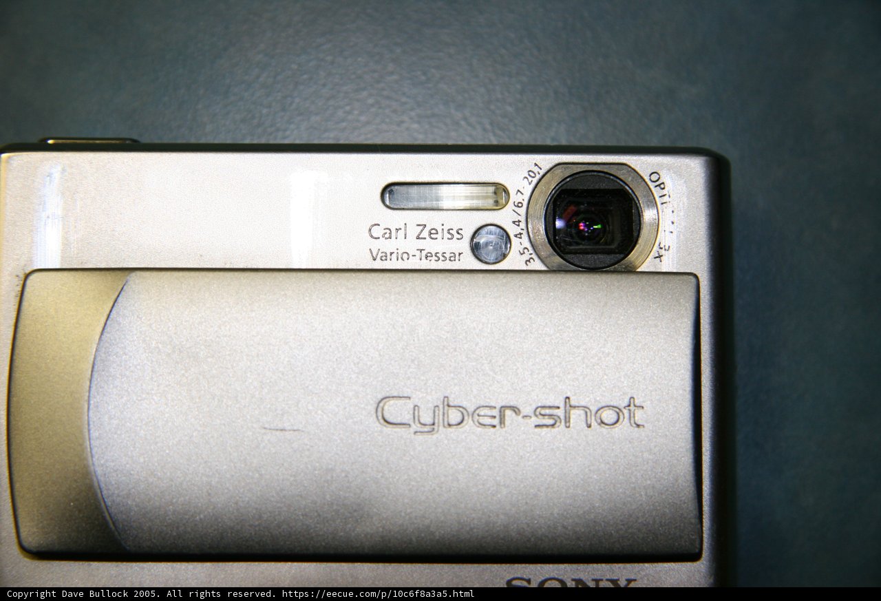 Shiny Silver Digital Camera