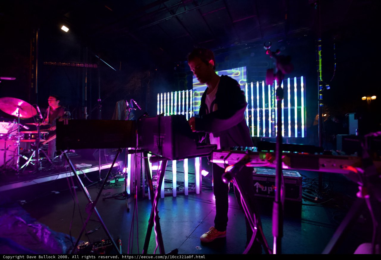 Purple Spotlight Performance