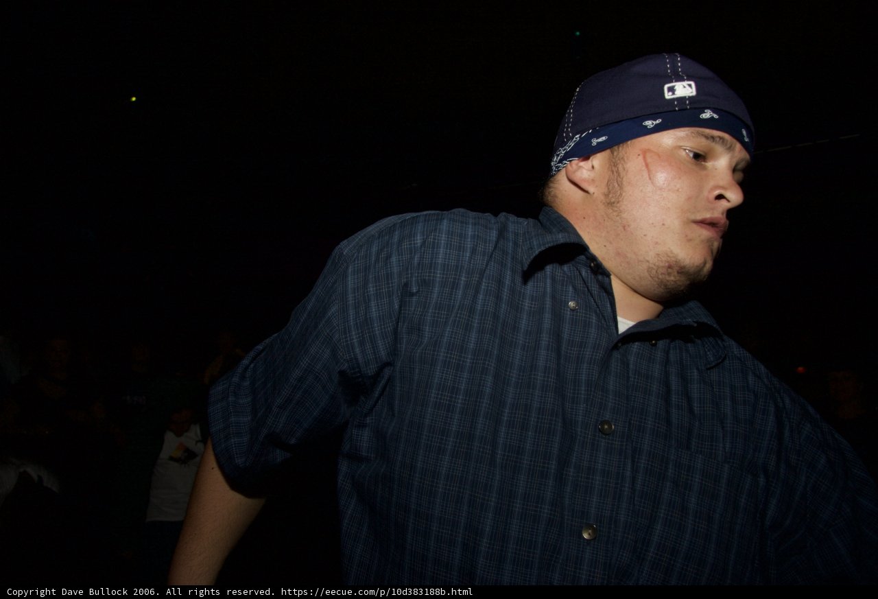 Hat and Blue Shirt