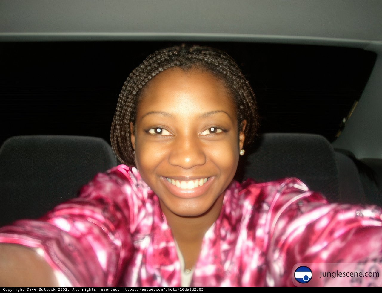 Selfie Time in the Car