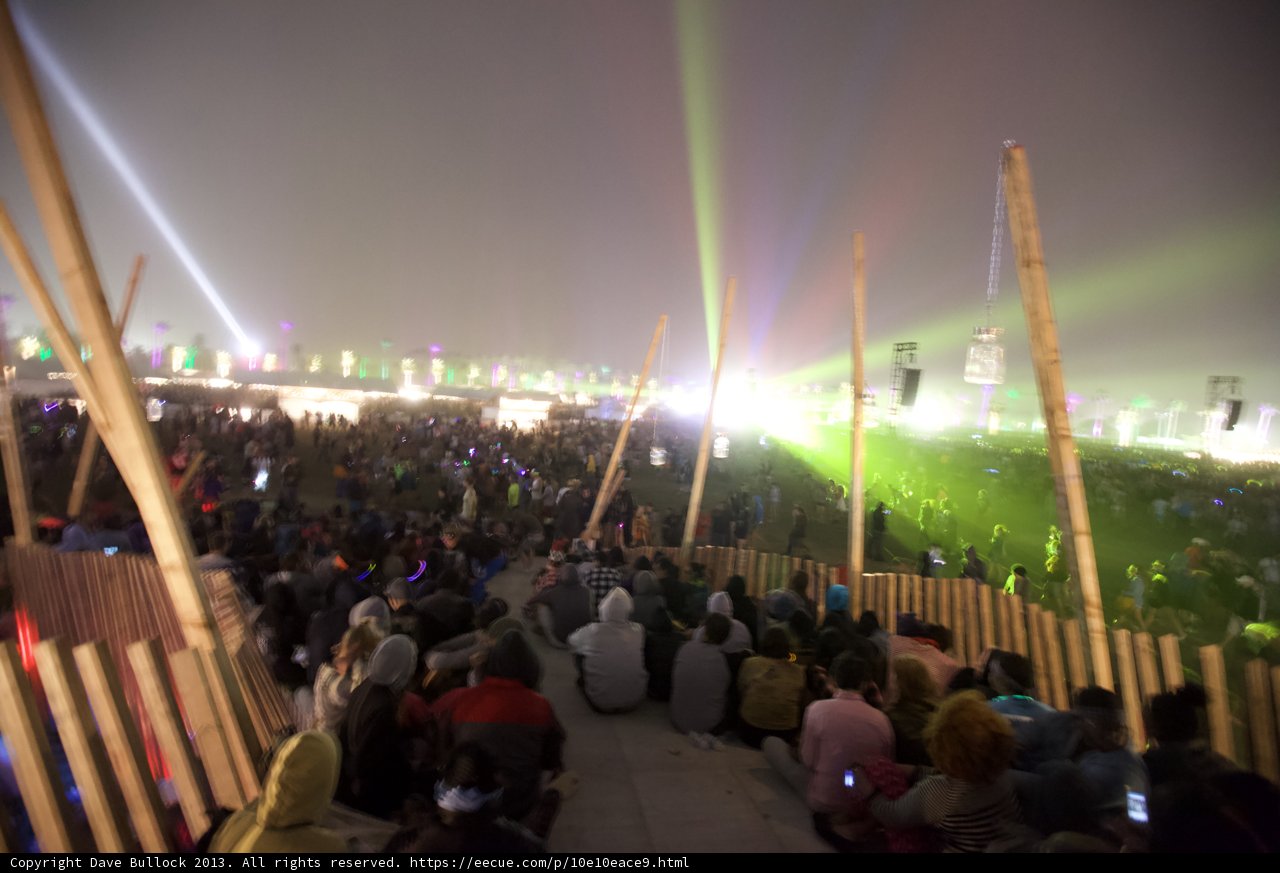 Lights, Music, and Crowds at Coachella