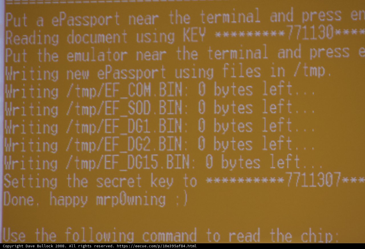 Passport Terminal Prompt