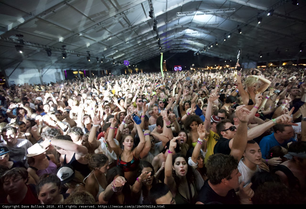 Urban Concert Crowd