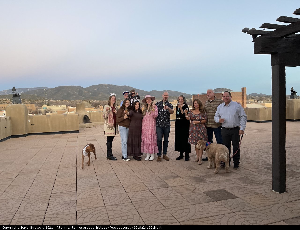 Group Photo with Furry Friend