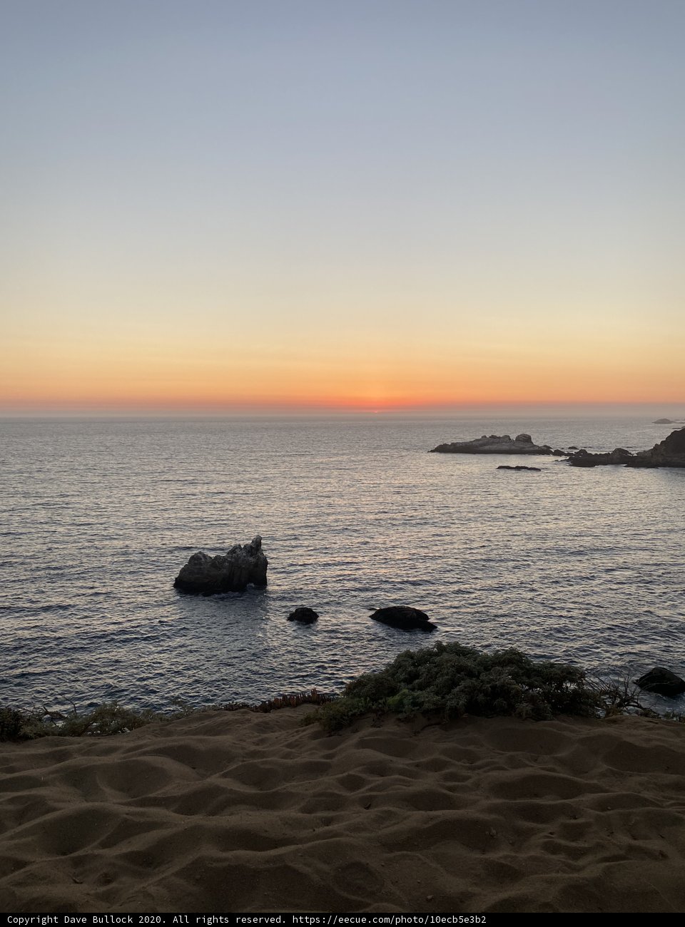 Serene Sunset Promontory
