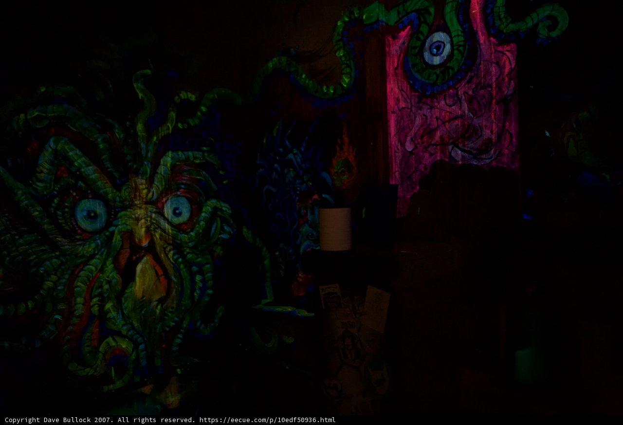 Neon Monster Room