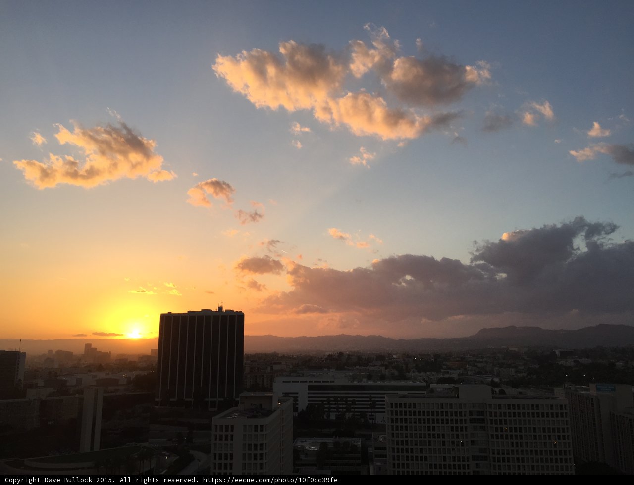 Sunset Over the Metropolis