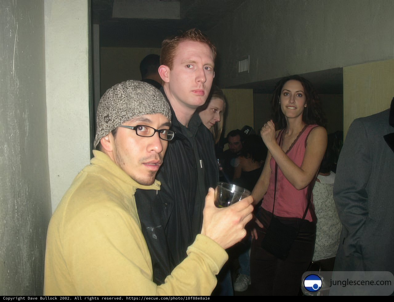 Two Friends at a Party