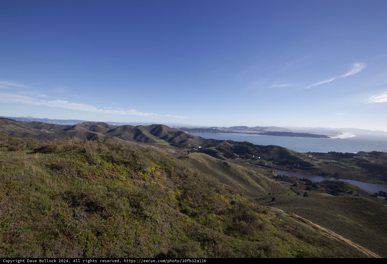 Dialed into Nature: A Panoramic Fusion of Sea and Hills