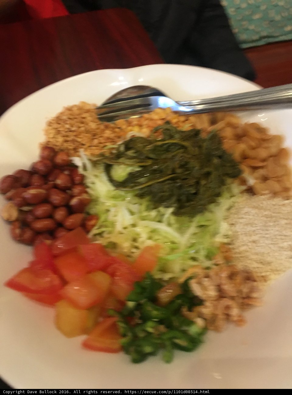 Nutty Vegetable Plate