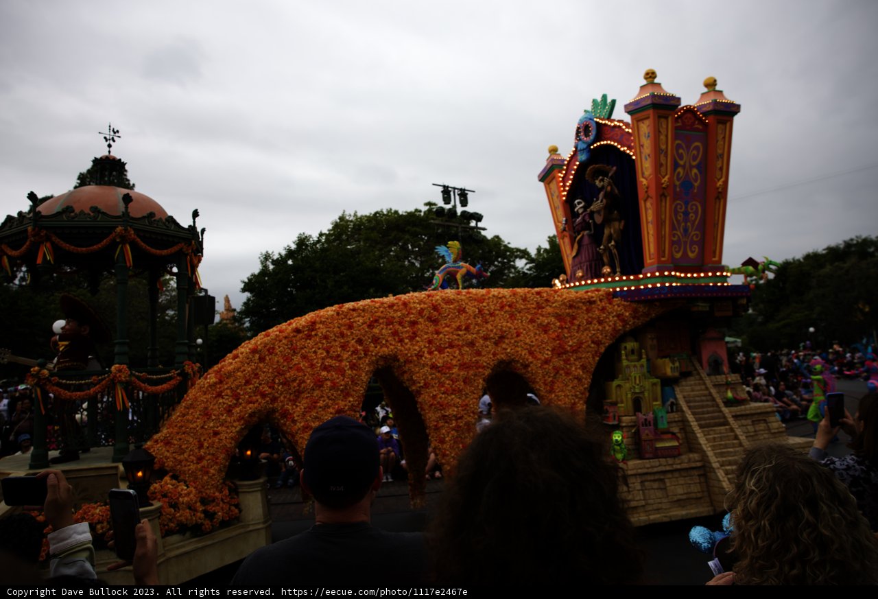 Magical Castle Float at Disneyland