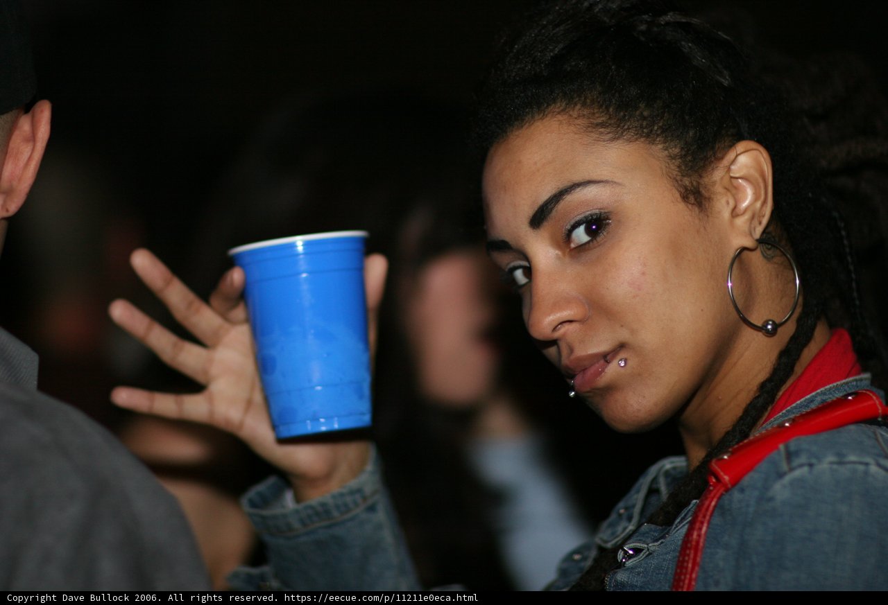 Blue Cup in Hand